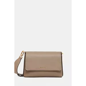 MICHAEL Michael Kors geantă de piele NESSA culoarea bej, 30T5G8ZM1L imagine