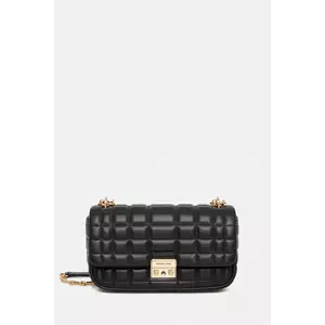 MICHAEL Michael Kors geantă de piele TRIBECA culoarea negru, 30R4G2RL7L imagine