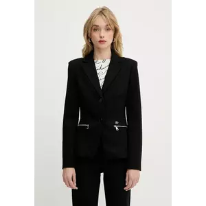 Karl Lagerfeld sacou culoarea negru, un singur rand de nasturi, uni, A3W14040 imagine