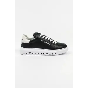 Karl Lagerfeld sneakers din piele KAPRI KITE culoarea negru, KL54519A imagine