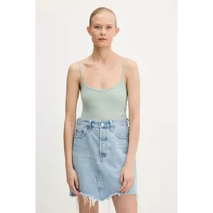 Hollister Co. top culoarea verde, KI339-1261 imagine