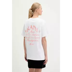 Karl Kani tricou din bumbac culoarea alb, PD00005459 imagine