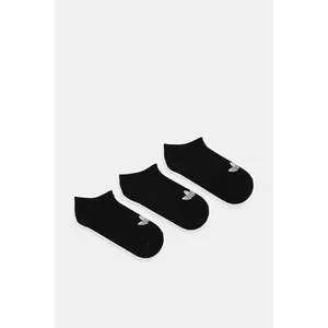 adidas Originals șosete 3-pack culoarea negru, JV7399 imagine