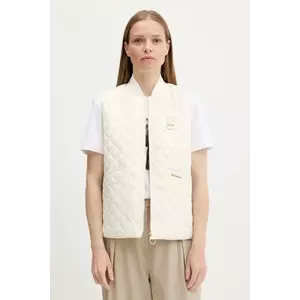 Barbour vestă ROSALIE culoarea bej, de tranziție, LGI0200 imagine