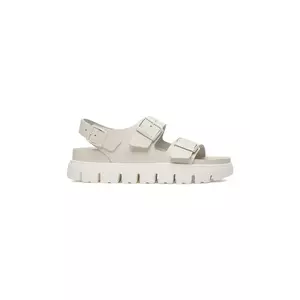 Birkenstock sandale de piele Milano Chunky Exq Birkenstock x Papillio culoarea bej, cu platformă, 1029074 imagine