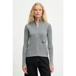 Karl Lagerfeld Jeans cardigan din bumbac culoarea gri, light, A3W18010 imagine