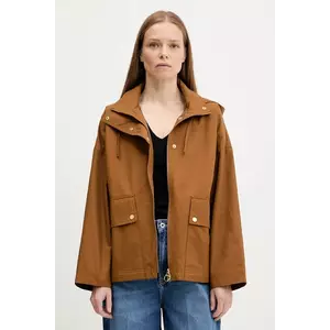 Barbour geacă CECILE culoarea maro, de tranziție, oversize, LSP0240 imagine
