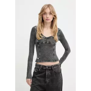 Diesel longsleeve T-ELIN TANK TOP culoarea gri, A16595.0NJBJ imagine