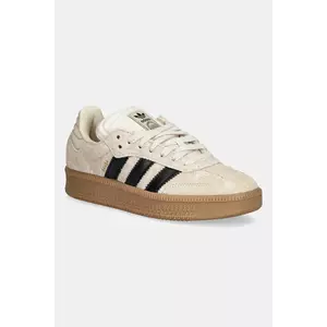 adidas Originals sneakers din piele întoarsă Samba XLG culoarea bej, JS3828 imagine