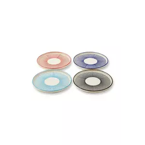 Pols Potten set de farfurii pentru desert Handpainted 20 x 2 cm 4-pack imagine