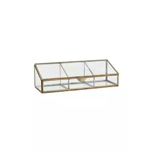 Madam Stoltz cufar 30 x 10 x 9 cm culoarea transparent imagine