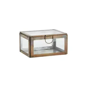Madam Stoltz cufar 13 x 10 x 7 cm culoarea transparent imagine