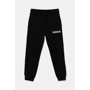 Napapijri pantaloni de trening pentru copii M-GORI culoarea negru, uni, NP0A891C9411 imagine