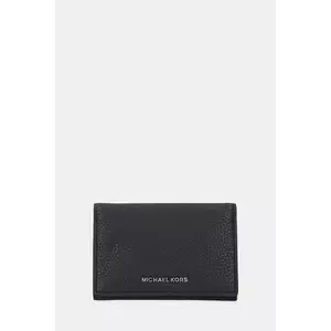 Michael Kors portofel de piele HUDSON culoarea negru, 39S5LHDD6L imagine
