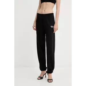 Diesel pantaloni de trening din bumbac P-LACYN-OD culoarea negru, uni, A19447.0BMBJ imagine