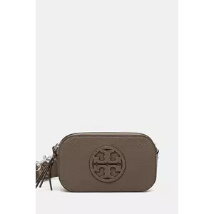 Tory Burch poșetă de piele Miller culoarea maro, 171955-250 imagine
