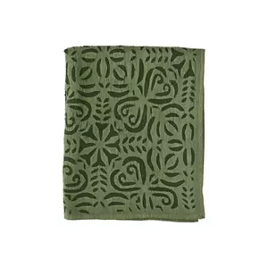 Madam Stoltz cuvertură 130 x 220 cm culoarea verde imagine