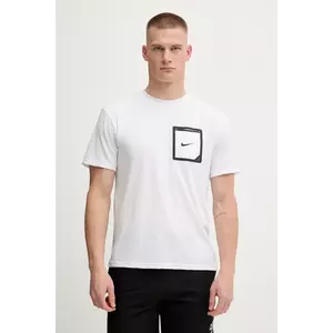 Nike tricou de înot culoarea alb, NESSF506 imagine
