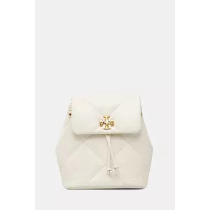 Tory Burch rucsac Kira Diamond culoarea alb, mic, uni, 170485-100 imagine