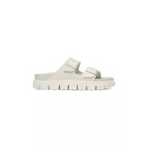Birkenstock șlapi de piele Arizona Chunky Exq Birkenstock x Papillio culoarea bej, 1029067 imagine