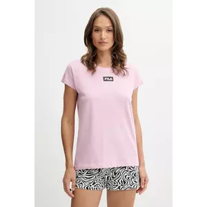 Fila pijamale de bumbac culoarea roz, bumbac, FPS4207 imagine