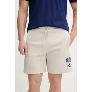 adidas pantaloni scurți Collegiate culoarea bej, JM1726 imagine