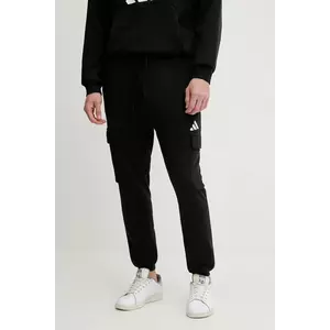 adidas pantaloni de trening Feelcozy culoarea negru, uni, JE3865 imagine