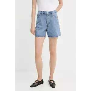 Levi's pantaloni scurți jeans uni, high waist, 003KI imagine