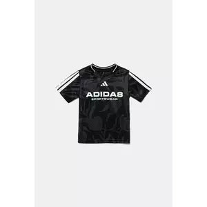 adidas tricou copii culoarea negru, cu imprimeu, JW7451 imagine