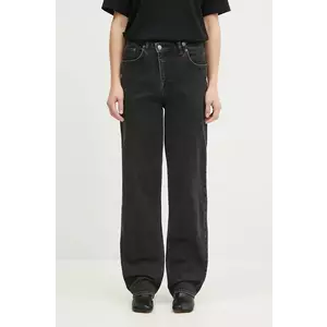 KSUBI jeansi Relax Jean Noir femei high waist, WPF24DJ034 imagine