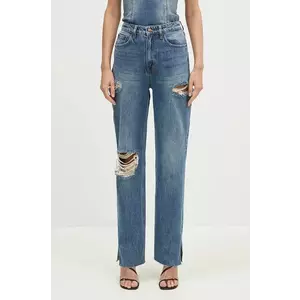 KSUBI jeans Playback Aged Kut Out femei high waist, WFA24DJ001 imagine