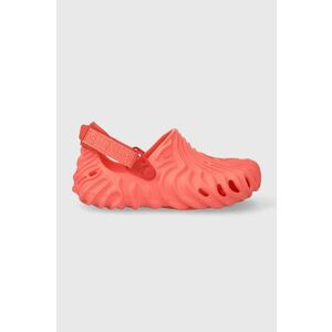 Crocs șlapi copii Salehe Bembury x The Pollex Clog culoarea portocaliu imagine