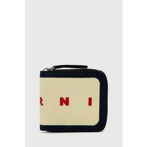 Marni portofel culoarea galben PFMI0050Q0.P4547.ZO101-yellow imagine
