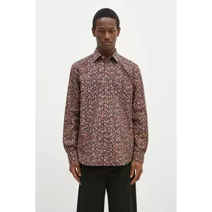 Paul Smith cămașă din bumbac bărbați, culoarea bleumarin, cu guler clasic, slim, M1R-800P-P02609 imagine