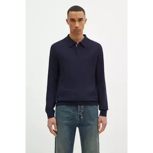 Paul Smith pulover de lână bărbați, culoarea negru, light, M1R-241Z-P02093 imagine