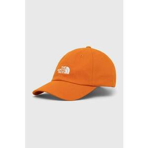 The North Face sapca Norm Hat culoarea portocaliu, cu imprimeu, NF0A7WHOPCO1 imagine