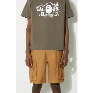 The North Face pantaloni scurti din bumbac M Anticline Cargo Short culoarea maro, NF0A55B61731 imagine