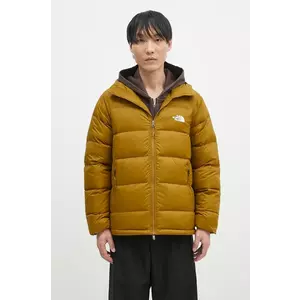 The North Face geacă de puf Hydrenalite Down Hoodie barbati, culoarea verde, de tranzitie, NF0A5GIE1OB1 imagine