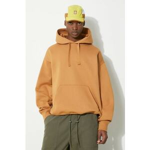 Vans bluza Premium Standards Surplus Po Hoodie LX barbati, culoarea maro, cu glugă, neted, VN000GVQ1OU1 imagine
