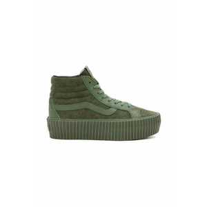 Vans sneakers Premium Standards Sk8-Hi Reissue 38 Platform culoarea verde, VN000CNFARM1 imagine