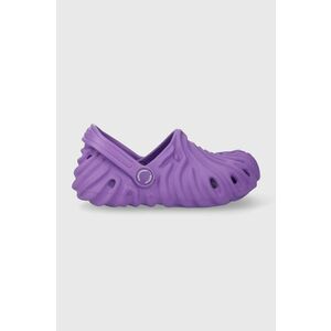 Crocs șlapi copii x salehe bambury femei, culoarea violet imagine