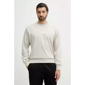 adidas bluză Feelcozy culoarea bej, neted, IN6087 imagine