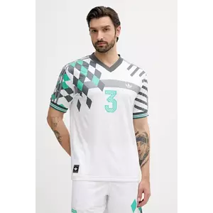 adidas Originals tricou Nuwave90Sjersey culoarea alb, cu imprimeu, KD4870 imagine