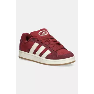 adidas Originals sneakers din piele întoarsă Campus 00S Beta culoarea bordo, JQ8368 imagine