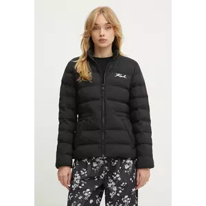 Karl Lagerfeld geacă culoarea negru, de iarnă, A1W15049 imagine