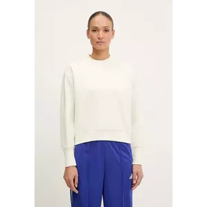 adidas bluză ALL SZN culoarea bej, uni, IY6748 imagine