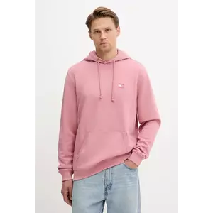 Tommy Jeans hanorac de bumbac bărbați, culoarea portocaliu, DM0DM20258 imagine