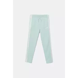 adidas pantaloni de trening pentru copii culoarea turcoaz, cu imprimeu, KB7304 imagine