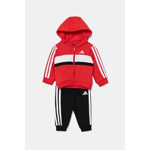 adidas set de trening pentru copii culoarea roșu, KC6003 imagine