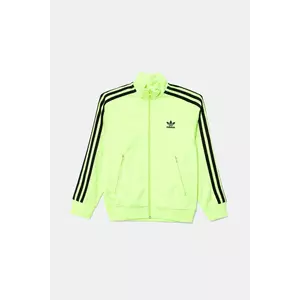 adidas Originals bluză copii culoarea verde, cu imprimeu, JV8586 imagine